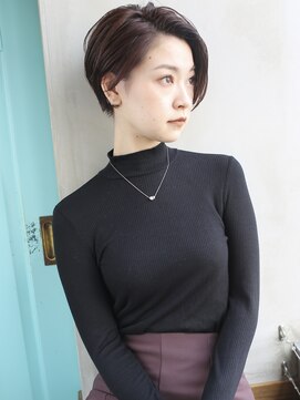 バース(BIRTH) 天神【BIRTH】前髪なしショート×大人可愛いハンサムショート　5