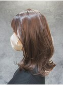 外ハネレイヤースタイル