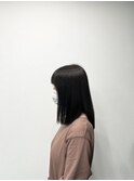 セミロング/髪質改善