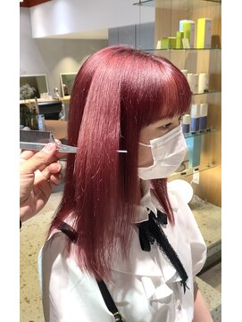 ナチュラル ヘアーデザイニング(Natural hair designing) ブリーチを使わないハイトーンカラー＊ダメージレス