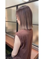 プチメゾントウキョウ(Petit Maison Tokyo)&nbsp;ハイライトグラデーション_切りっぱなしボブ