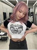 【LINOET】佐藤まいら　pink hair♪