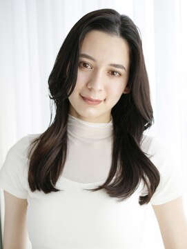 アイティー バイ アルバム 中野店(IT by ALBUM) くびれヘア_グレーベージュレイヤーロング前髪パーマ_9610