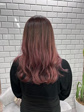 ネウィ 所沢(newi) ライトバレイヤージュピンクブラウン