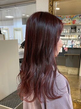 シャンプーボーイ 宮崎駅前店(SHAMPOO BOY) チェリーレッド(^^)宮崎/艶カラー