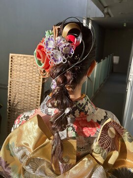 ガルボ ヘアー(garbo hair) ヘアアレンジ卒業式セット卒業式ヘア10代20代