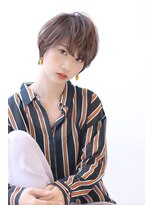 オーロ 千里山店(ORO) 20代30代40代50代ボブルフネビージュ小顔ワンレンショート