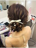 サイドアップ / 心斎橋ヘアセット