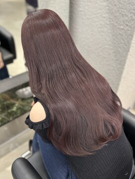 ペレ 栄店(PELE) 前髪/アンブレラカラー/こなれミディ/イメチェン/ウェーブパーマ