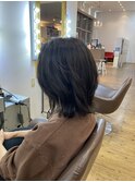 黒髪ウルフ