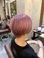 ジョージ(Jo-Ji)&nbsp;くすみピンク コーラルピンク サーモンピンク 大人ショート