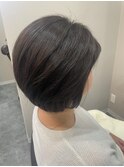 大人ショートボブ