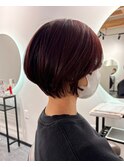丸みショート