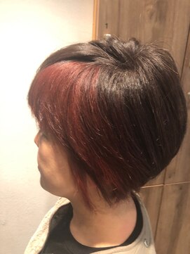 リベア トウキョウ 東大島店(Rever Tokyo) ショート/刈り上げ/アシメ/インナーカラー[東大島/東大島駅]