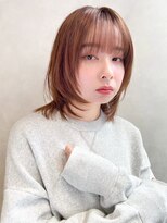 トゥルーズ 梅田店(TLUUS)&nbsp;TLUUS似合わせカットダークアッシュミディアムレイヤーカット