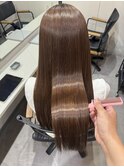 髪質改善ストレート