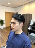 ツーブロックショート