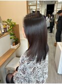 艶ストレート×シンプルローレイヤー