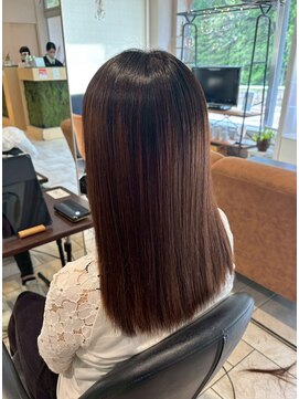 ソワン ドゥ ブレス 高の原店(soin de brace) 髪質改善　縮毛矯正　レイヤー　20代　30代　40代