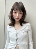 【MINX梅原加子】くびれミディアムレイヤー