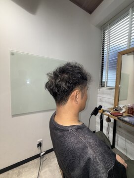 ログスラッシュ(LOG/) パーマハイライトショート♪