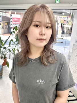 シック(CHIC) レイヤーカット/顔まわりレイヤー/ミルクティーベージュ