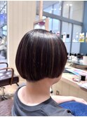 マッシュ×刈り上げ女子×艶髪×髪質改善×3Dカラー×似合わせ