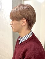 デューヘアー(due hair) シースルーマッシュメンズハイトーン