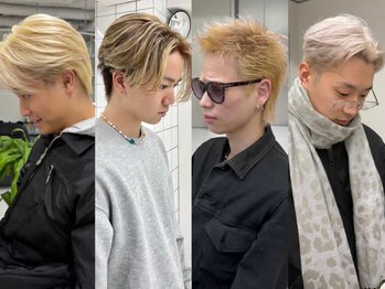 ギア(GEAR.)の写真/メンズ人気も抜群◎デザインカラー、パーマスタイル、メンズカット、輝くスタイルを提案いたします