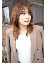 ログ 高松木太店(Log)&nbsp;美髪◎顔周りが可愛いレイヤースタイル/20代、30代、40代/高松