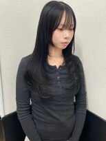 ラグナ(LAGUNA)&nbsp;【レイヤーカット/ブルーブラック/暗髪透明感カラー】