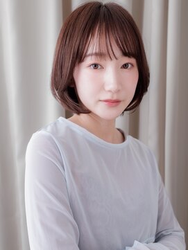 カバーヘア ブリス 大宮西口(COVER HAIR bliss) ダークアッシュ小顔似合わせカットレイヤーボブY大宮30代40代