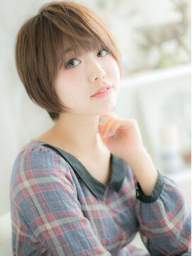 モッズヘア 上尾西口店(mod's hair) 顔だちキュートに♪ツヤさらショートa