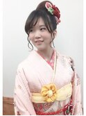 Daisy おだんご 三つ編みアレンジ