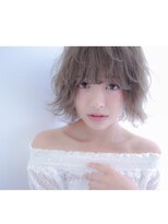 ヘアーサロン モンクール(hairsalon mon'coeur) 透明感重視ホワイティーアッシュ