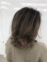 アムレヘアー(amule hair) 【amule hair】ミルクティーベージュ×バレイヤージュ