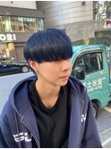 saki style☆ネイビーブルー