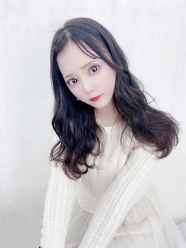 サロンドミルク 原宿(salon de MiLK) 【salon de MiLK 原宿】透明感カラー×プルシャンブルー