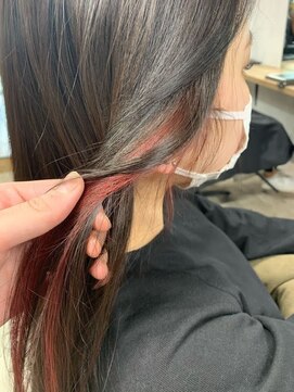 リコ(liko) 【liko 店長 須田】大人のイヤリングカラー　レッド