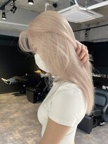 リンドトウキョウ ウメダ(LINDO TOKYO)&nbsp;my67_ミルクティーベージュ/Wカラー/ブリーチオンカラー