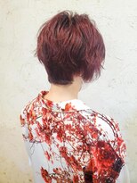 フロール(Flor)&nbsp;【flor 戸塚】*ガーリーショート+ダスティピンク*