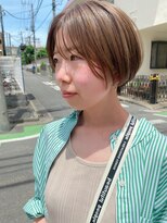 モリオ フロム ロンドン 大宮2号店(morio from London)&nbsp;【なかじま ひびき】アッシュグレージュショートボブ