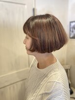 ヘアーリゾートガーデン 南林間店(Hair Resort Garden)&nbsp;インナーグレージュ/フレンチカジュアル/丸みボブ/大人ガーリー