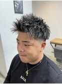 【TAKASHI】ホワイトメッシュ×ツイスト