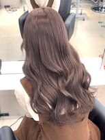 ペレ 栄店(PELE) 前髪/マチルダボブ/ピンクベージュ/インナーグレージュ/栄