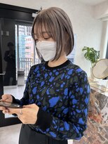 ムク 横浜店(muku)&nbsp;イヤリングカラーインナーカラーローライトフェイスフレーミング