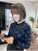 イヤリングカラーインナーカラーローライトフェイスフレーミング