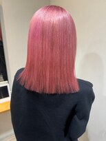 ヘアショップ エヌアンドエー 久喜菖蒲店(hair shop N&A) 大人綺麗なうる艶ストレート#12 サラ艶ピンクカラー/髪質改善