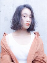 ジェニーバイメノン(JENNIE by Menon)&nbsp;ウェットヘア　レイヤーカット　こなれミディ前髪　レイヤーボブ