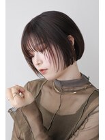 シスタ(SISTA)&nbsp;ミニボブ/ストレート大人ボブ/オレンジブラウン【自由が丘】